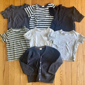 2T H&M Tees and Sweater